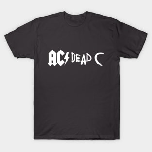 AC / Dead C parody T-Shirt (light ink) T-Shirt